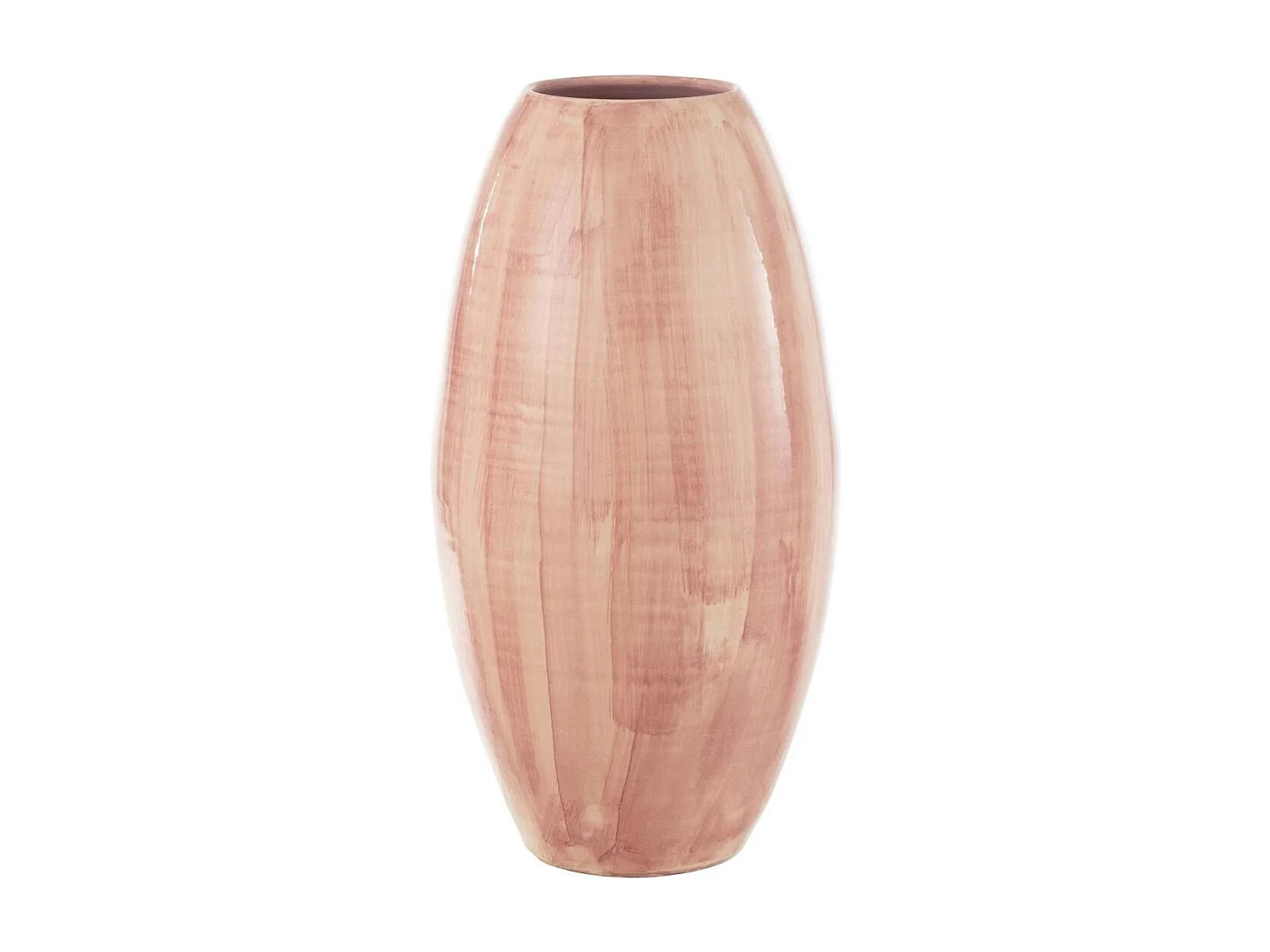 Vase Déco en Céramique "Pinky Perfect" 55cm Rose