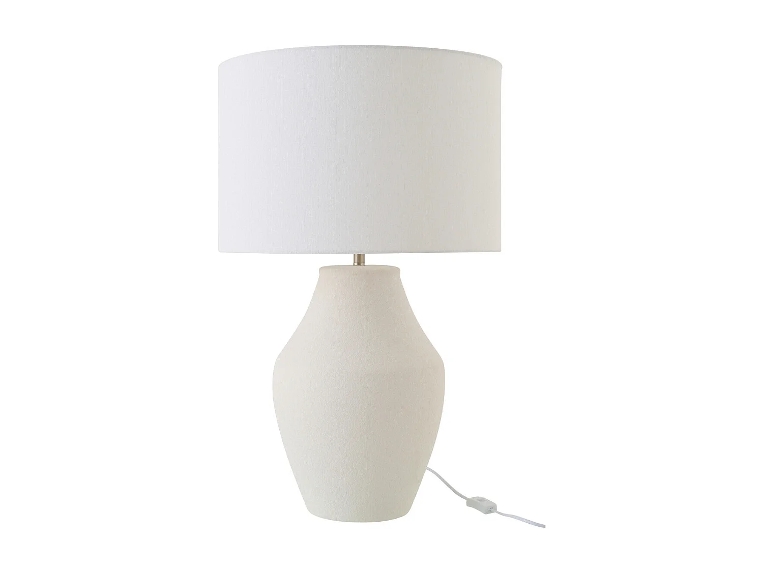 Lampe à Poser en Céramique "Henri" 72cm Blanc