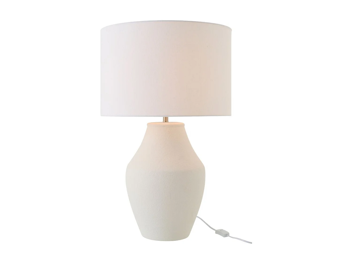 Lampe à Poser en Céramique "Henri" 72cm Blanc