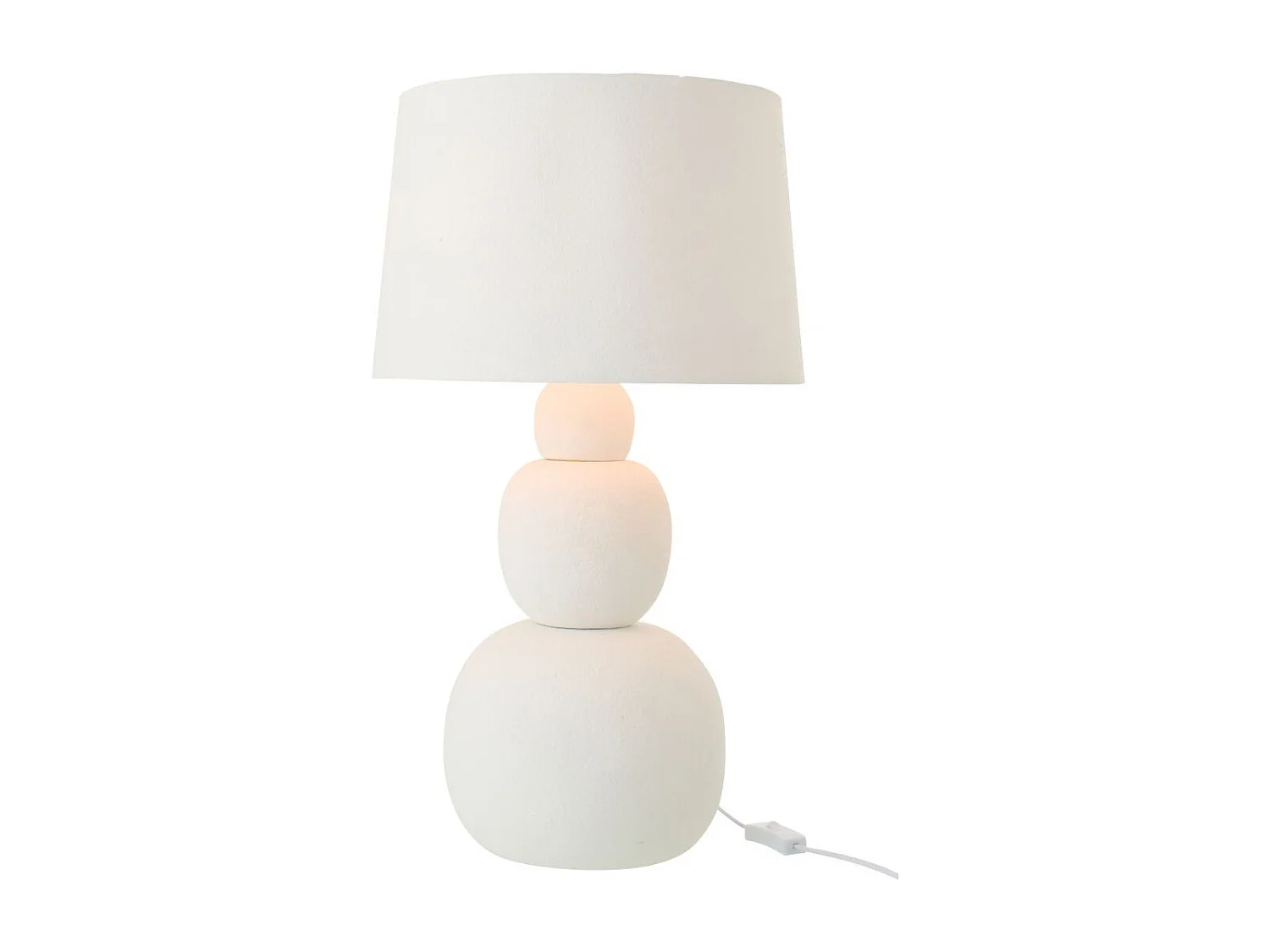 Lampe à Poser en Céramique "Renee" 67cm Blanc