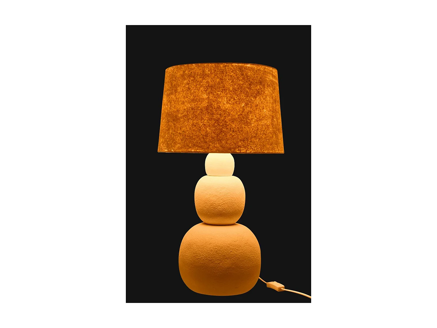 Lampe à Poser en Céramique "Renee" 67cm Blanc