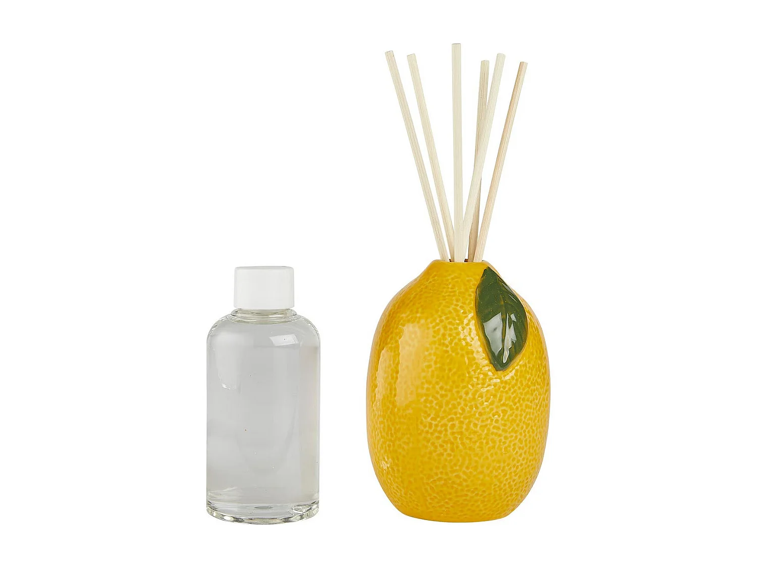 Diffuseur de Parfum Citron en Céramique "Yucatan "150ml Jaune
