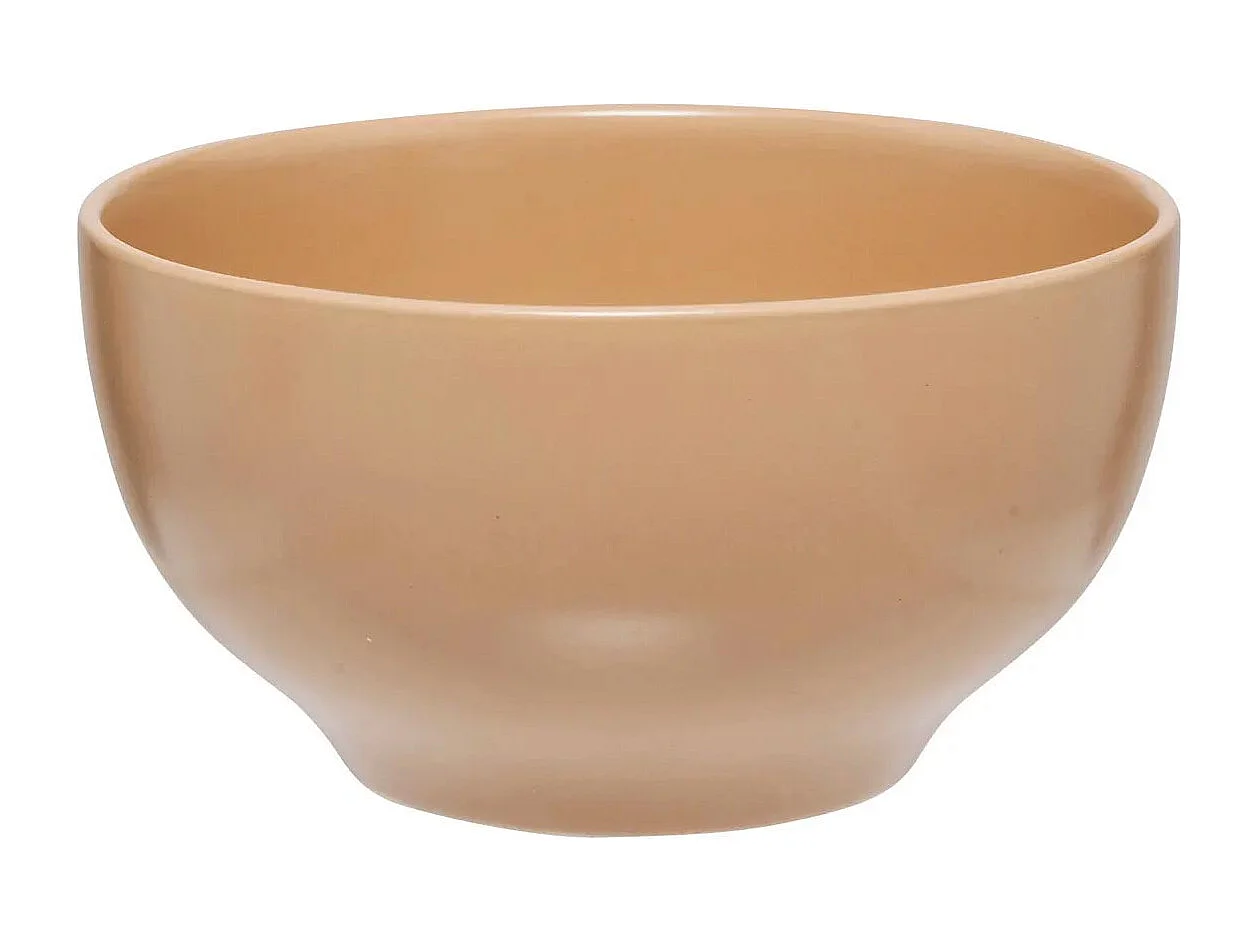 Lot de 6 Bols en Céramique "Maé" 45cl Beige