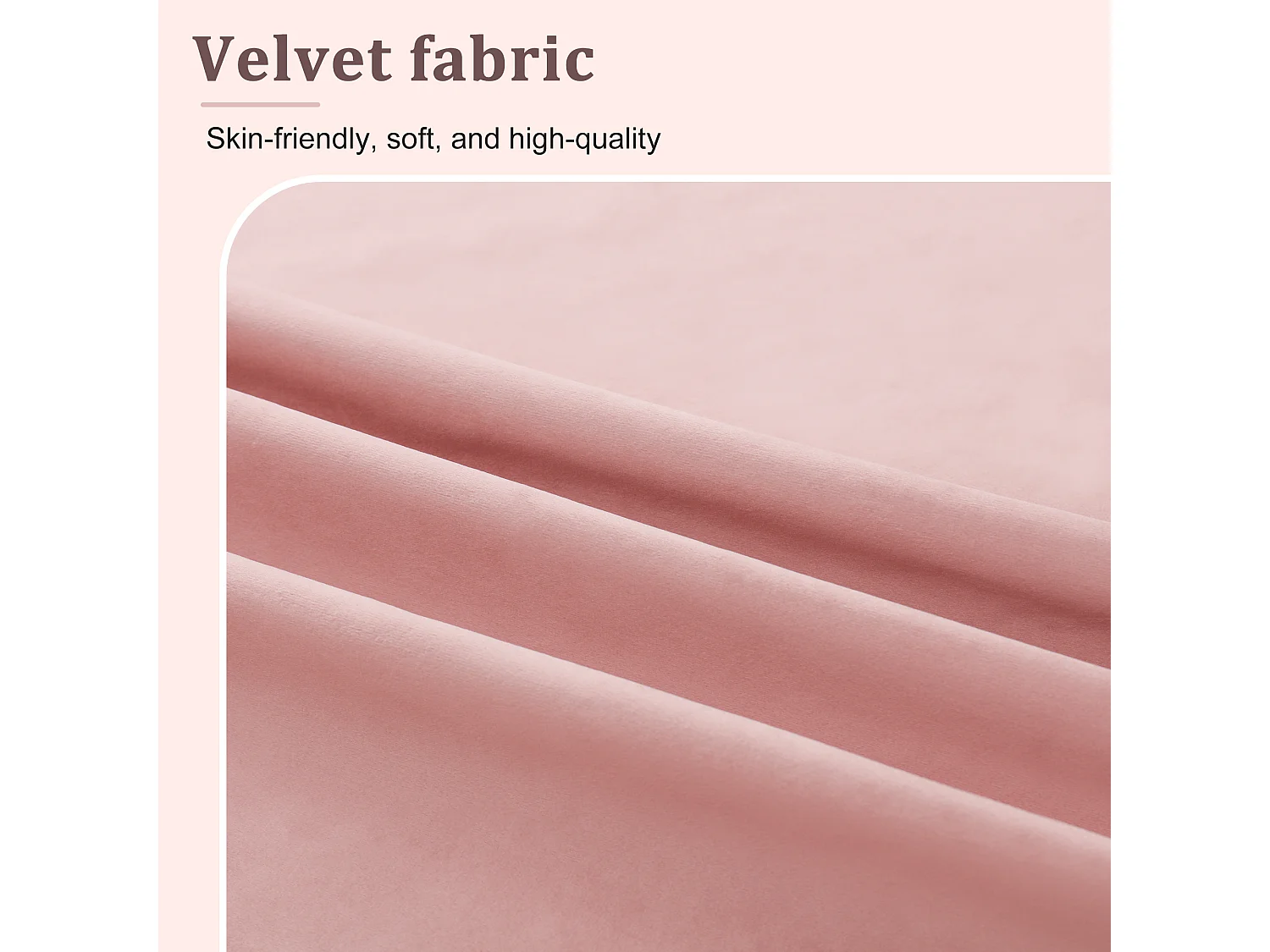 Children's storage bed 90x200cm - with padded headboard - with storage space - Velvet - Pink (mattress not included)