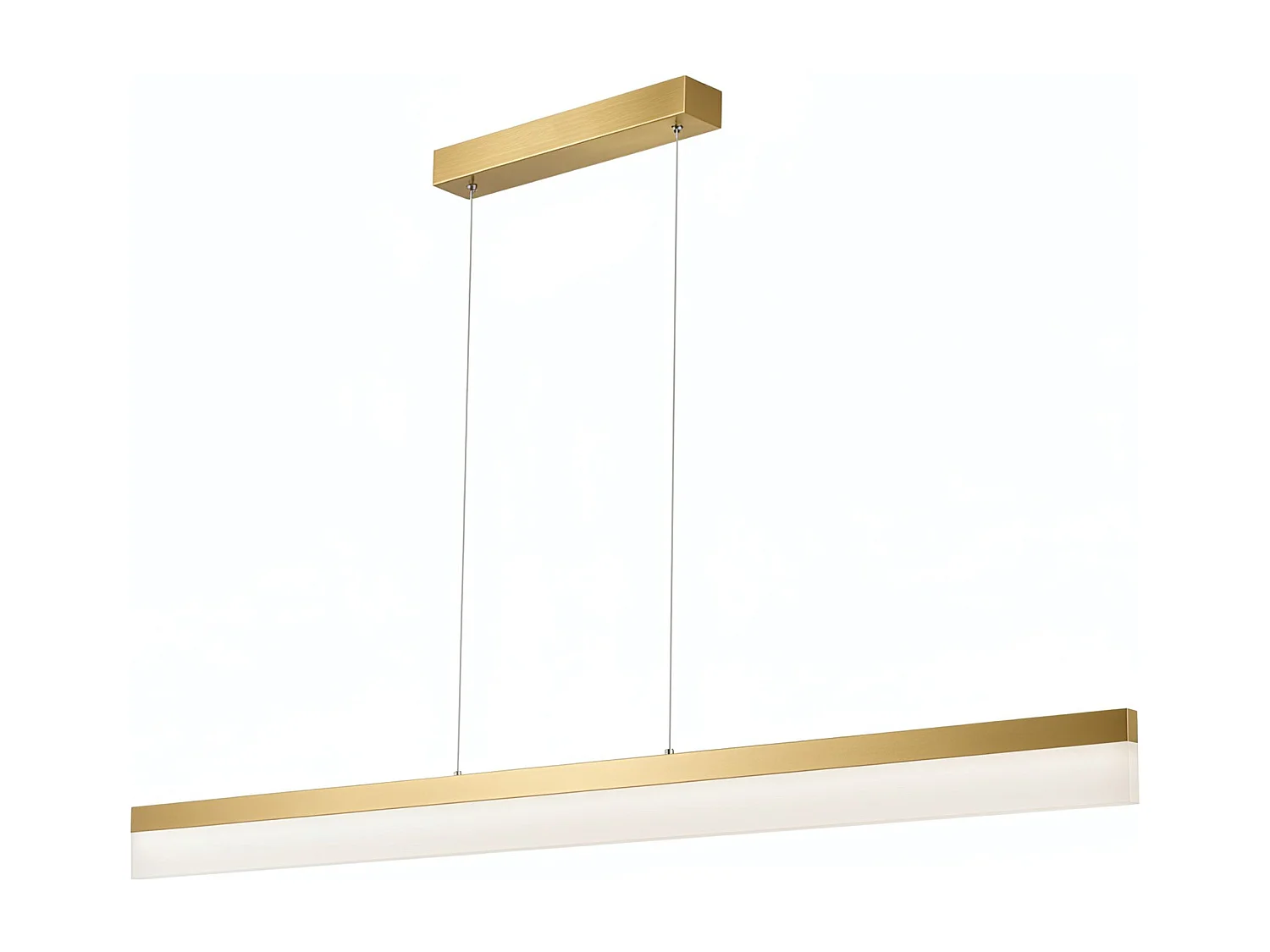Toolight APP1694-CP hængelampe børstet guld 120X1,2X150CM