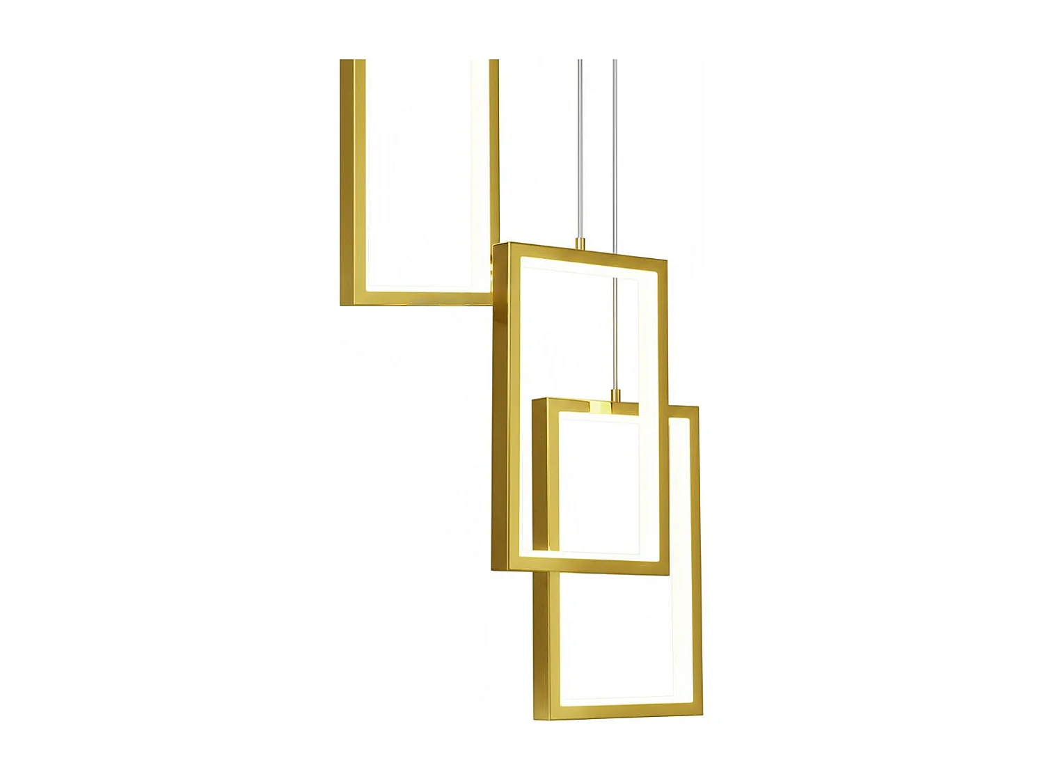 Lâmpada Suspensa Toolight Lhj088-3Cp Gold