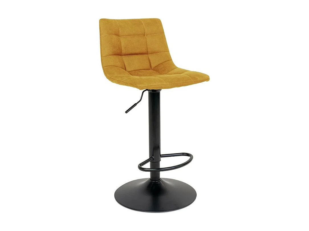 Middelfart Tabouret de bar, jaune moutarde.