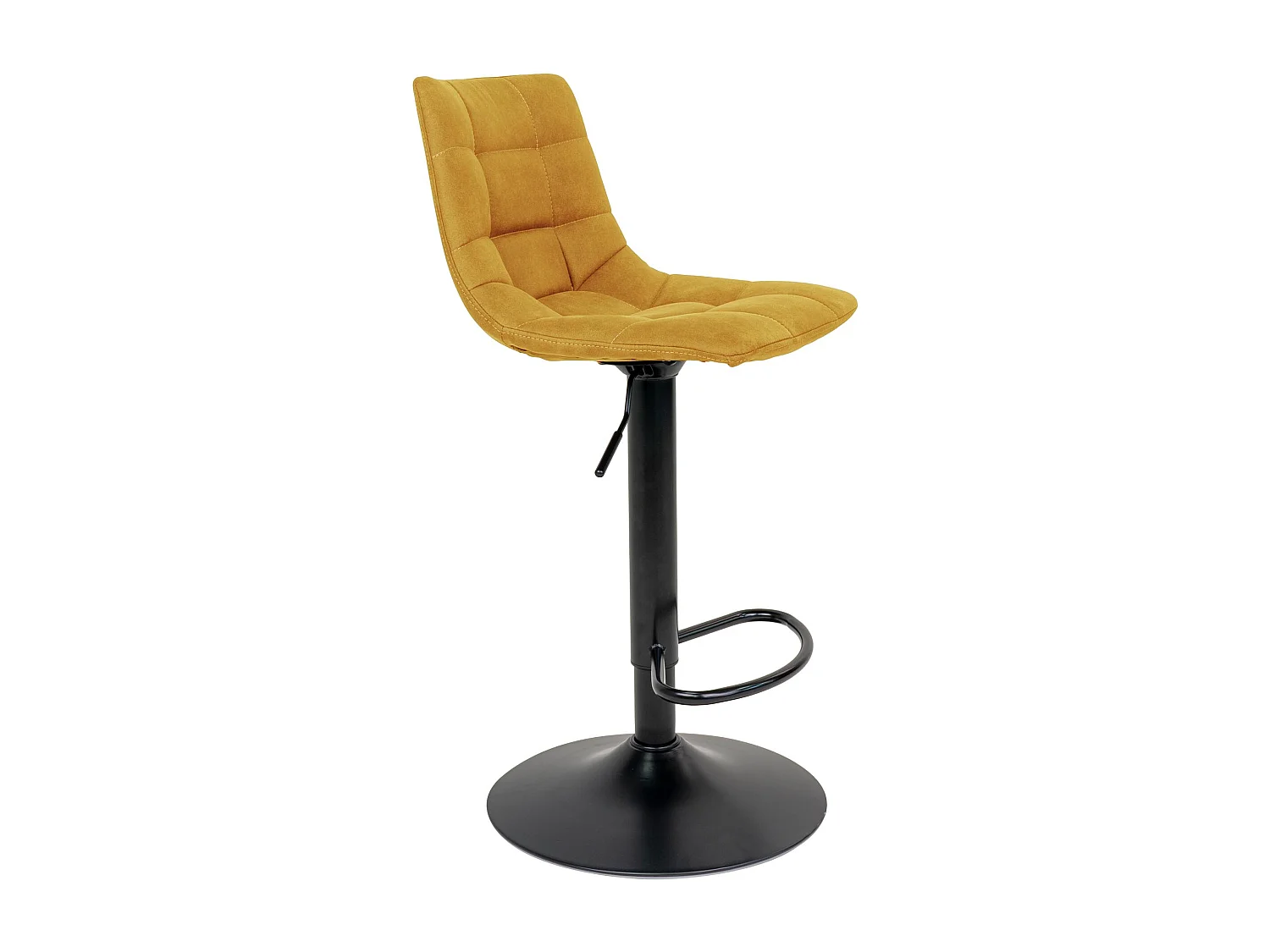 Middelfart Tabouret de bar, jaune moutarde.