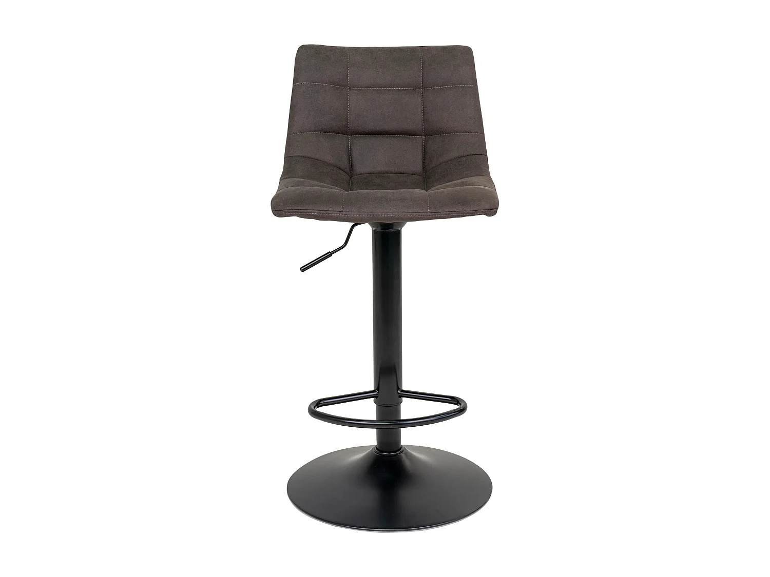 Middelfart Barhocker Velour schwarz, schwarz.
