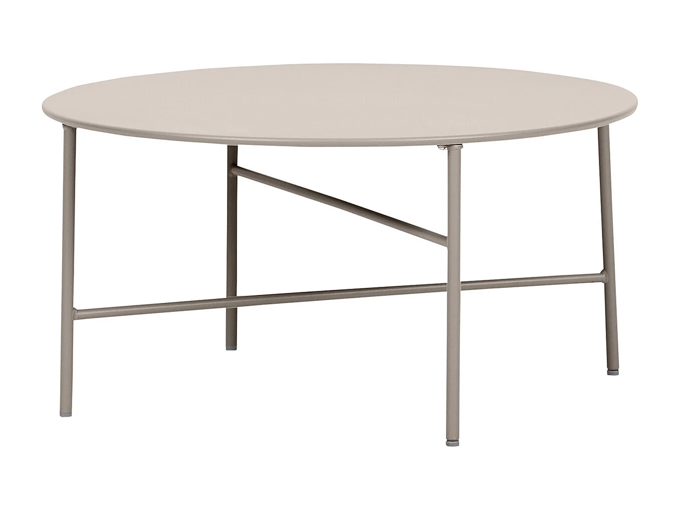 Pesetos Table de jardin, Ø70 cm, gris.