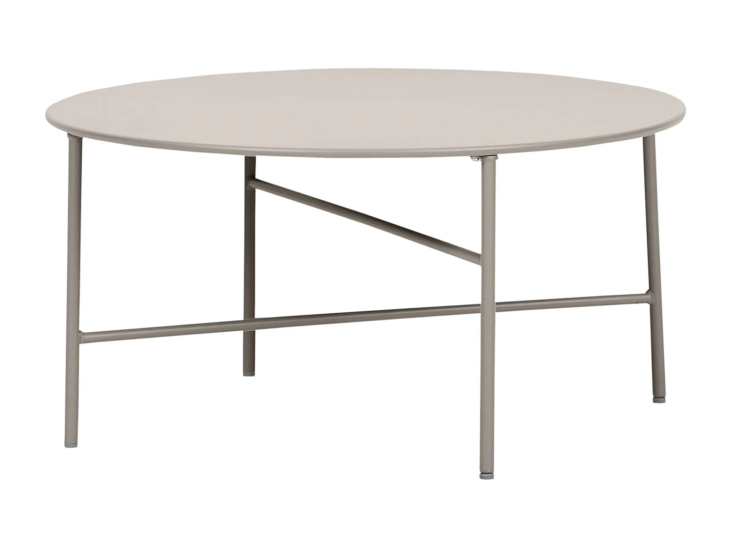 Pesetos Table de jardin, Ø70 cm, gris.
