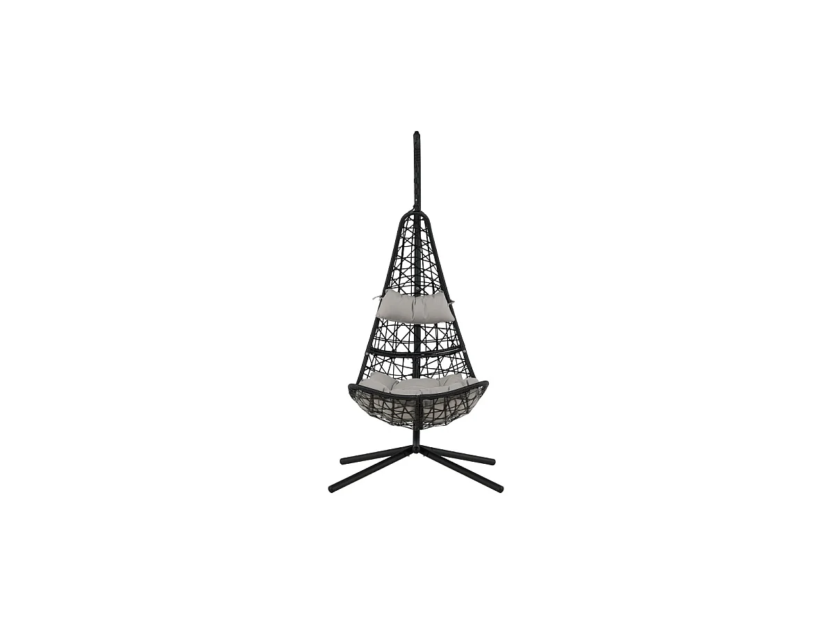 Chaise Suspendue "Edinburgh" 205cm Noir