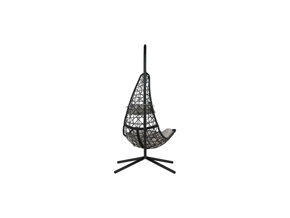 Chaise Suspendue "Edinburgh" 205cm Noir