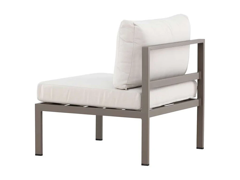 Copacabanacanapé de jardin partie centrale beige.