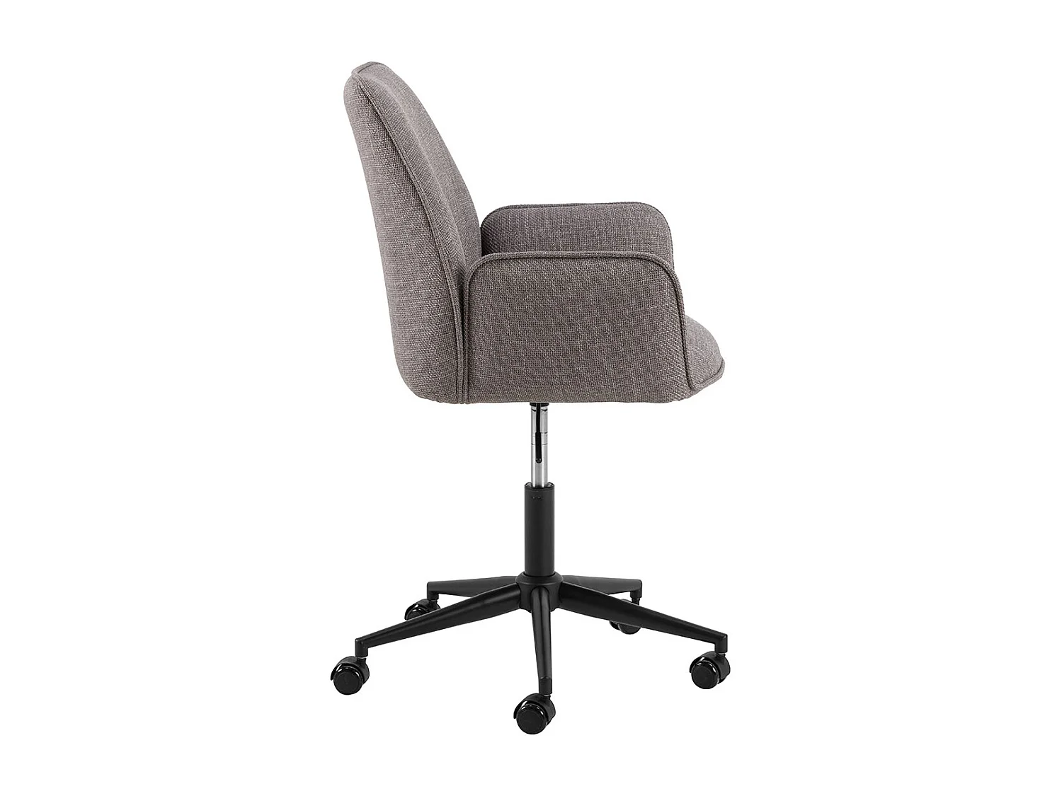 Glenda chaise de bureau brun gris clair.