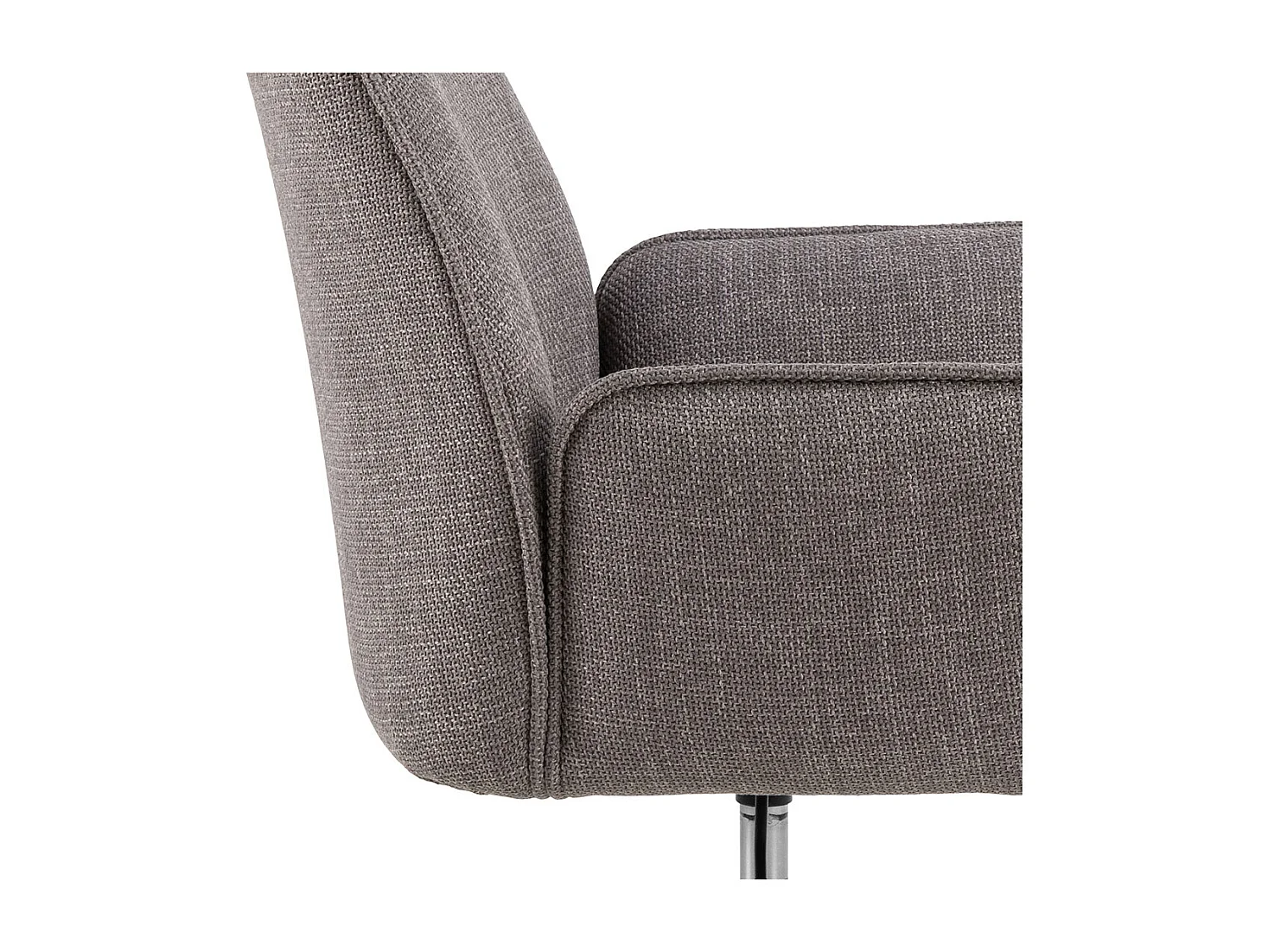 Glenda chaise de bureau brun gris clair.