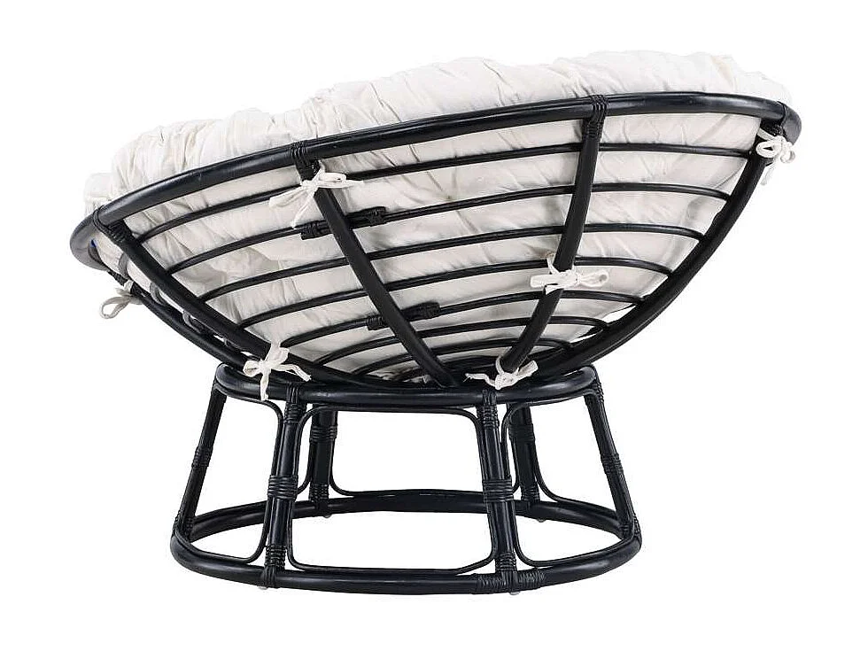 Bonnielit de jardin, canapé lounge noir.