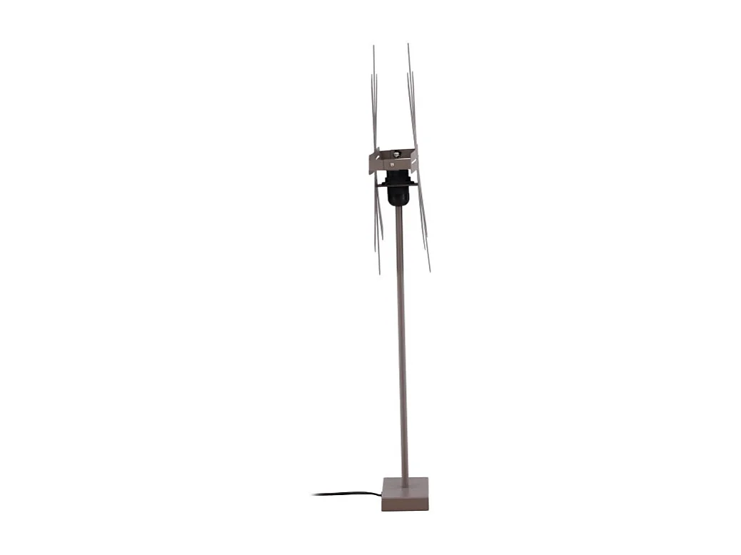 Lampe à Poser Déco "Safsen" 80cm Marron