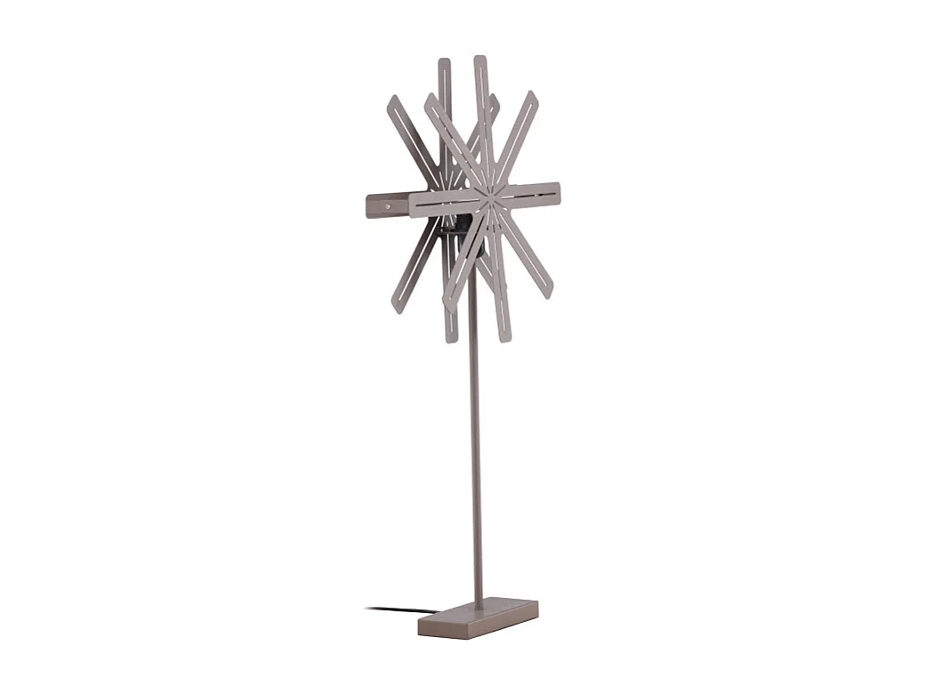 Lampe à Poser Déco "Safsen" 80cm Marron