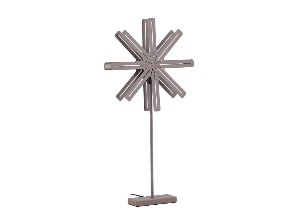 Lampe à Poser Déco "Safsen" 80cm Marron