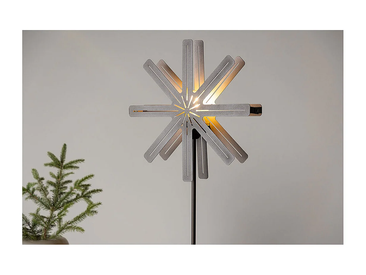 Lampe à Poser Déco "Safsen" 80cm Marron