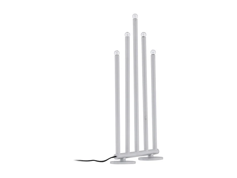 Lampe à Poser Bougeoir "Bjornfjallet" 40cm Argent