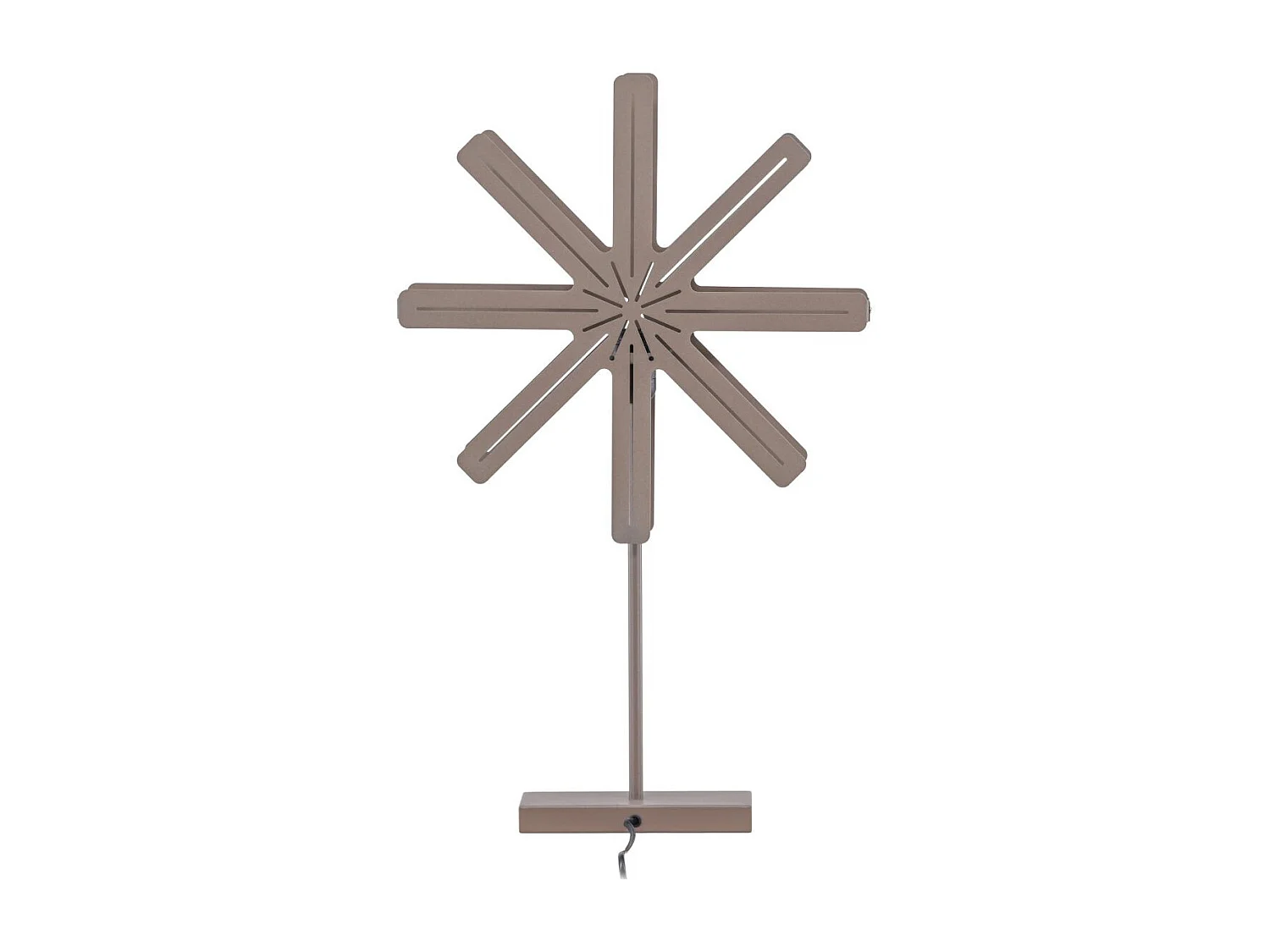 Lampe à Poser Déco "Safsen" 67cm Marron