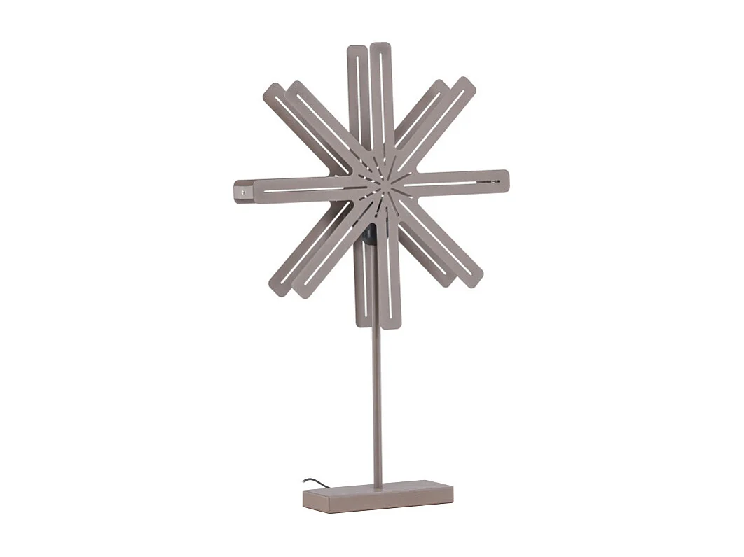 Lampe à Poser Déco "Safsen" 67cm Marron