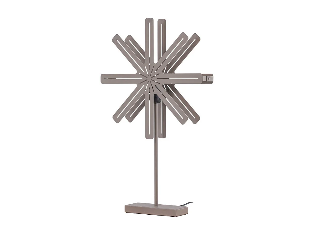 Lampe à Poser Déco "Safsen" 67cm Marron