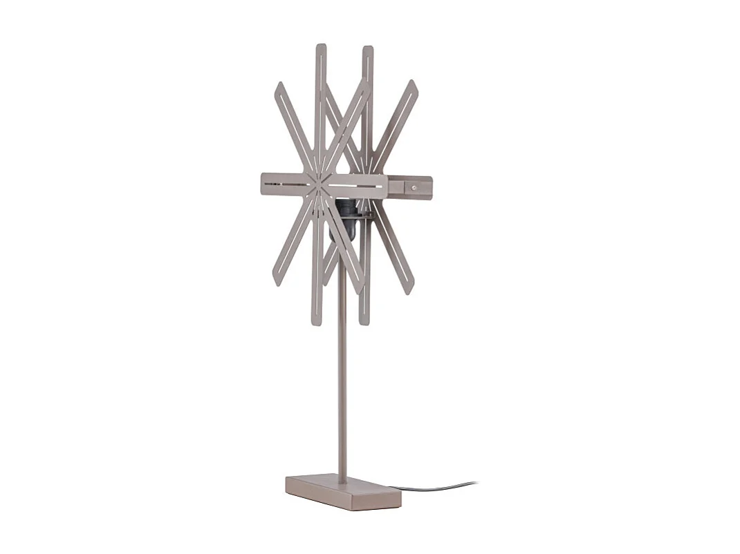 Lampe à Poser Déco "Safsen" 67cm Marron