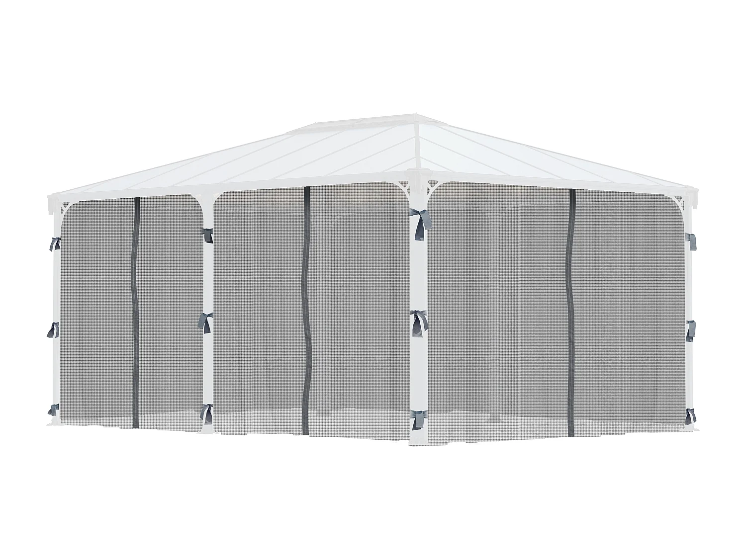 Canopia Moustiquaires pour tonnelles de jardin hexagonales
