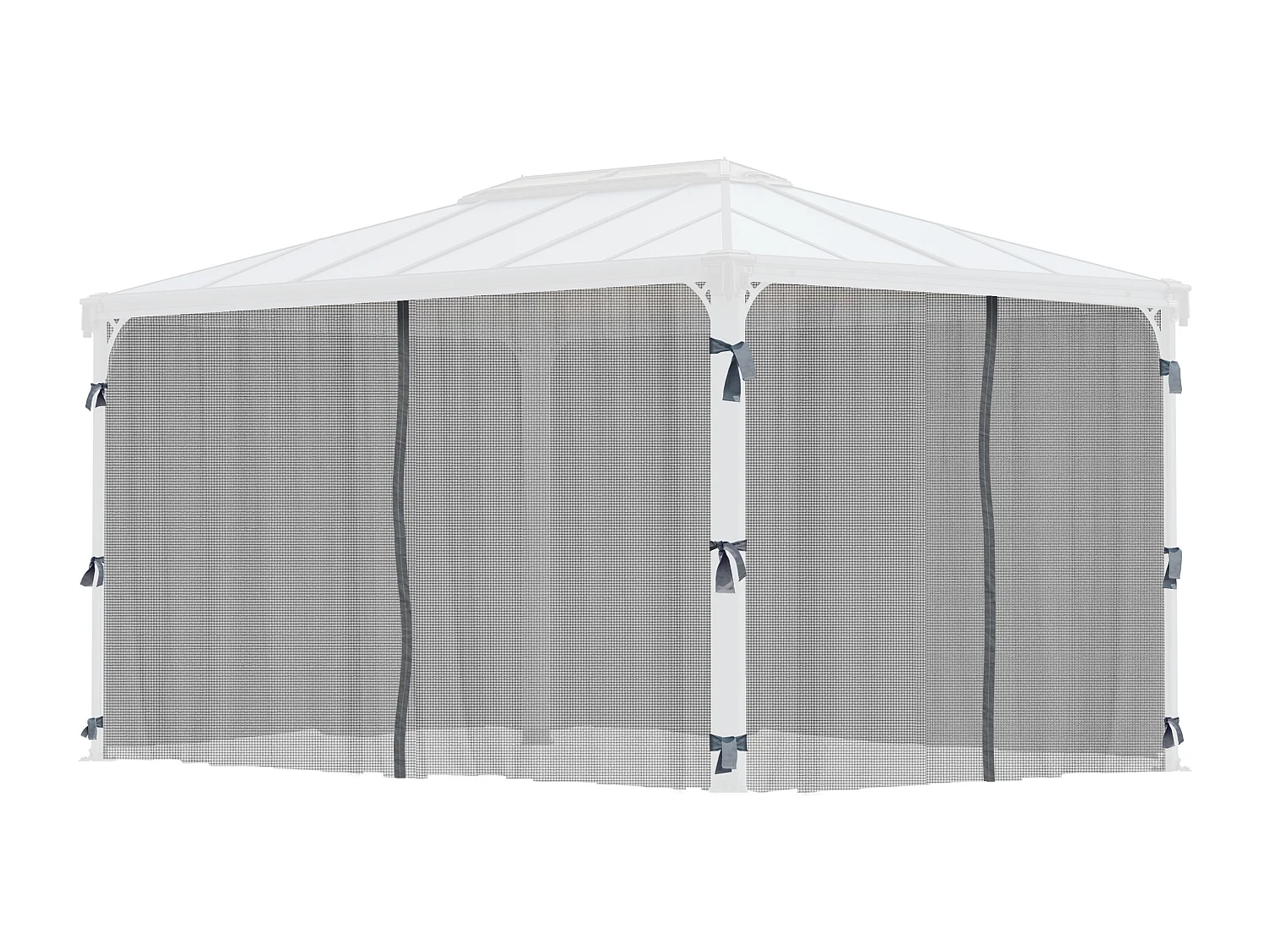 Canopia Moustiquaires pour tonnelles de jardin hexagonales