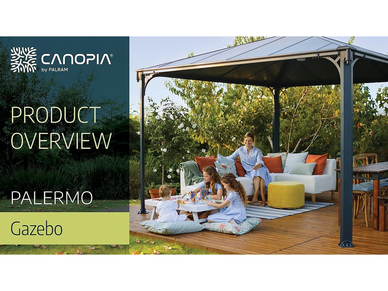 Canopia Palermo Tonnelle de jardin