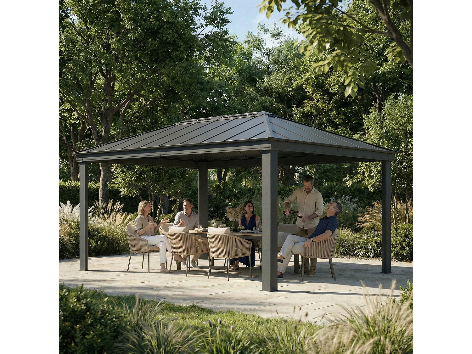 Canopia Dallas Tonnelle de jardin