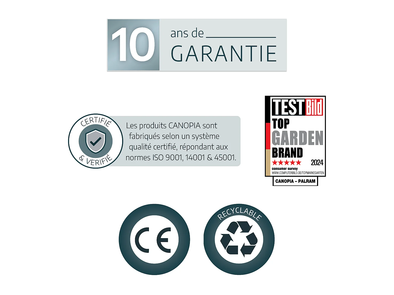 Canopia Dallas Aluminium Tuinpaviljoen 3.6X5 m