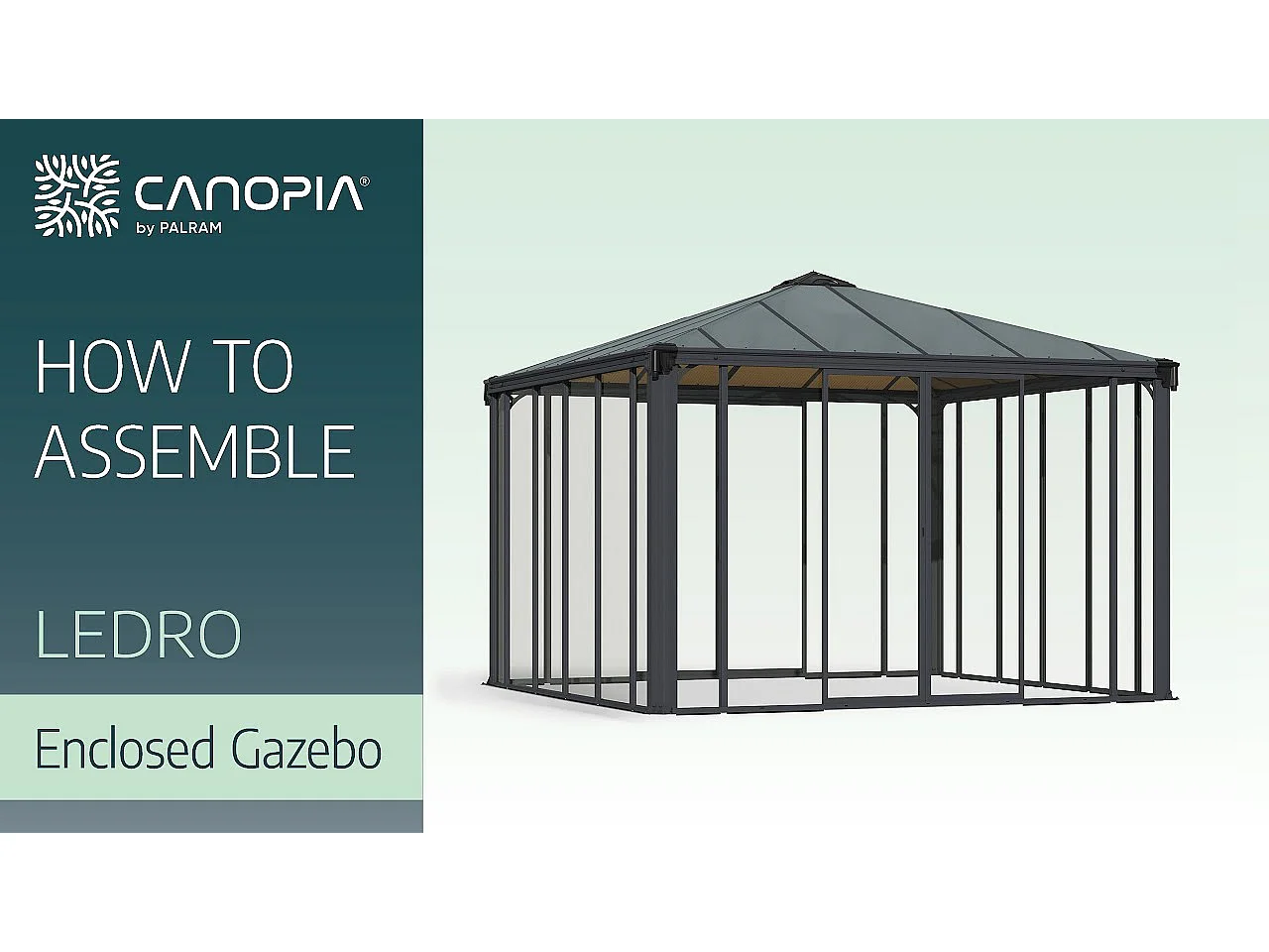 Canopia Ledro Tonnelle de jardin
