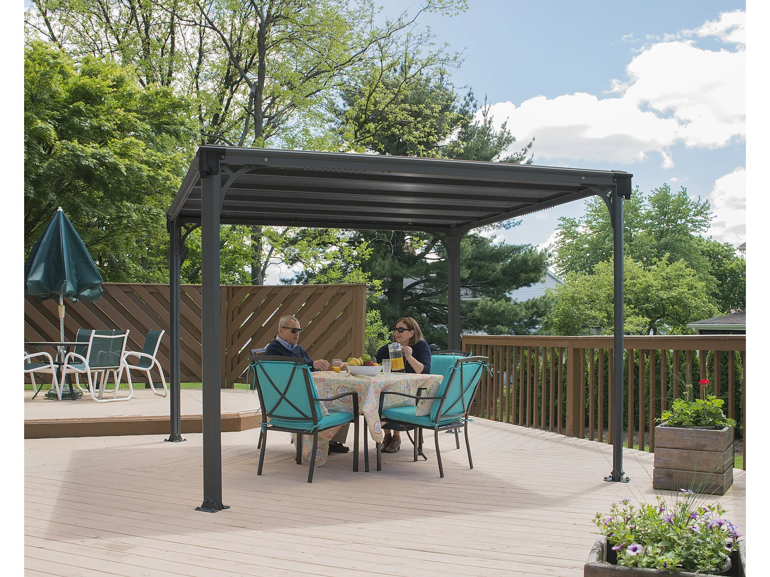 Canopia Milano Aluminium Tuinpaviljoen 3X3 m