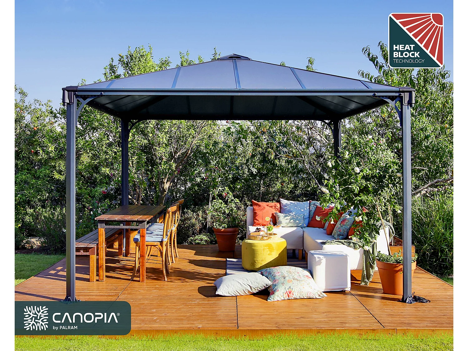 Canopia Palermo Tonnelle de jardin