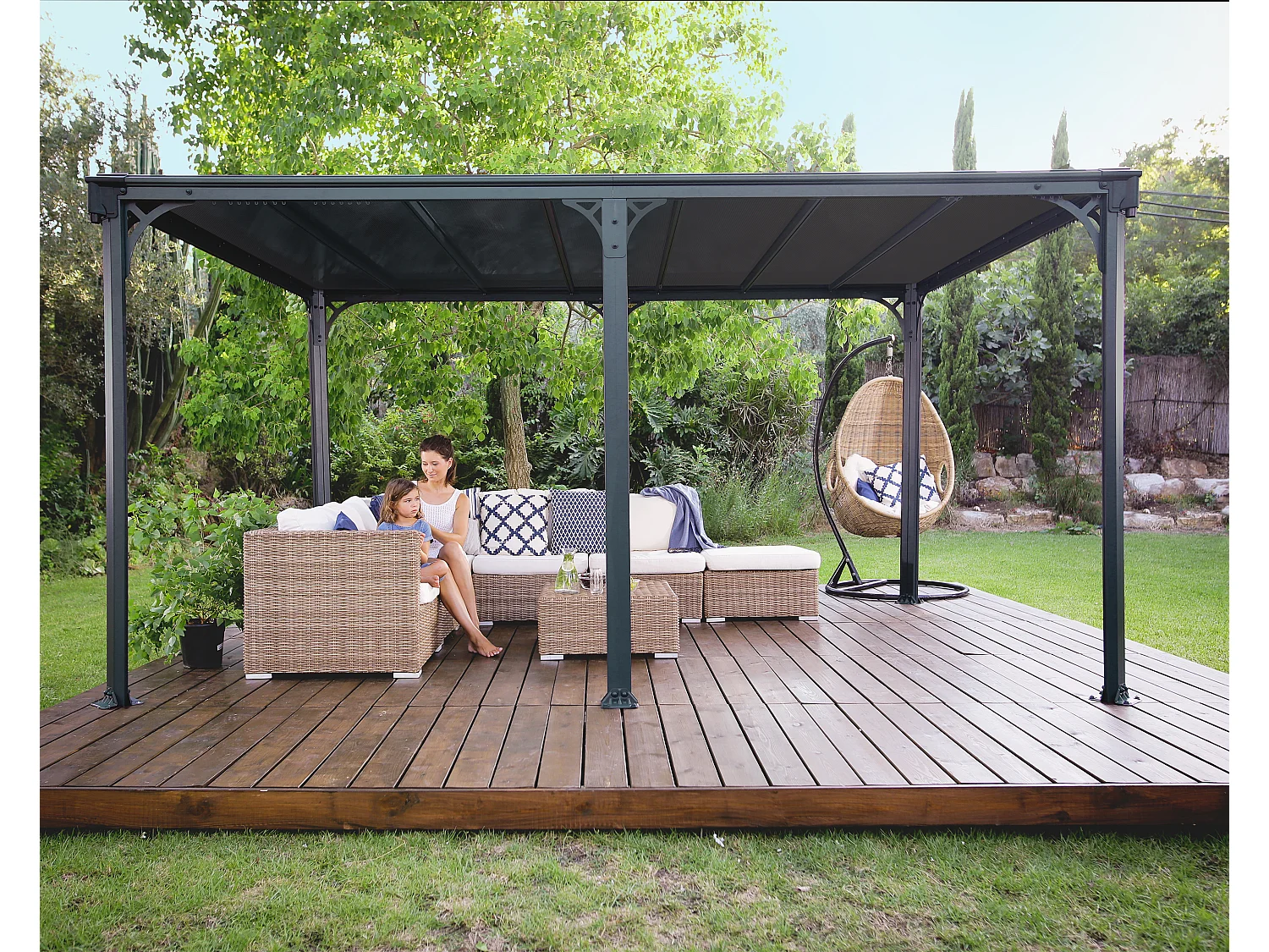 Canopia Milano Aluminium Tuinpaviljoen 3X4.3 m