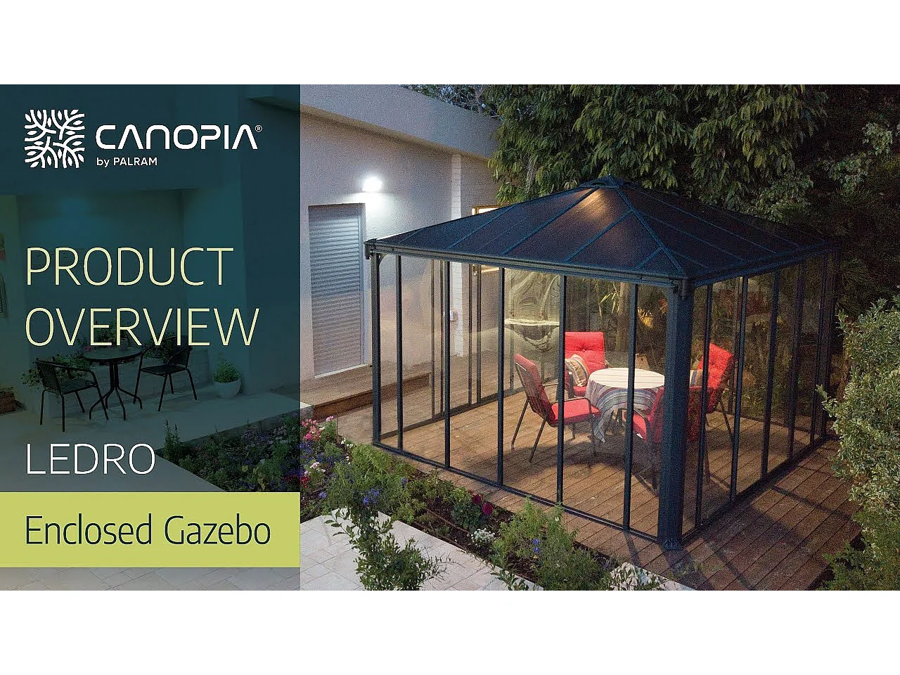 Canopia Ledro Tonnelle de jardin