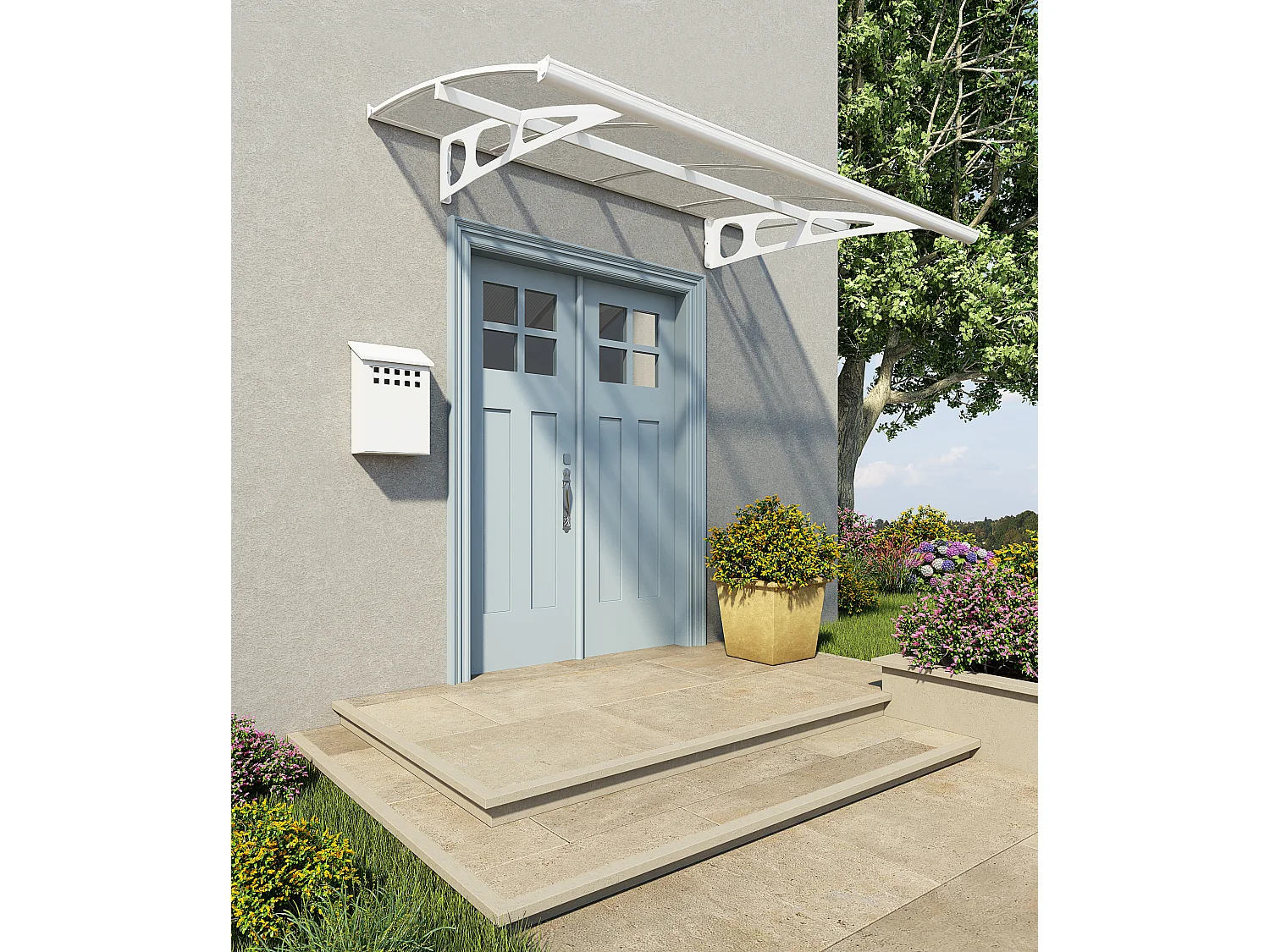Canopia Bordeaux Marquise de porte