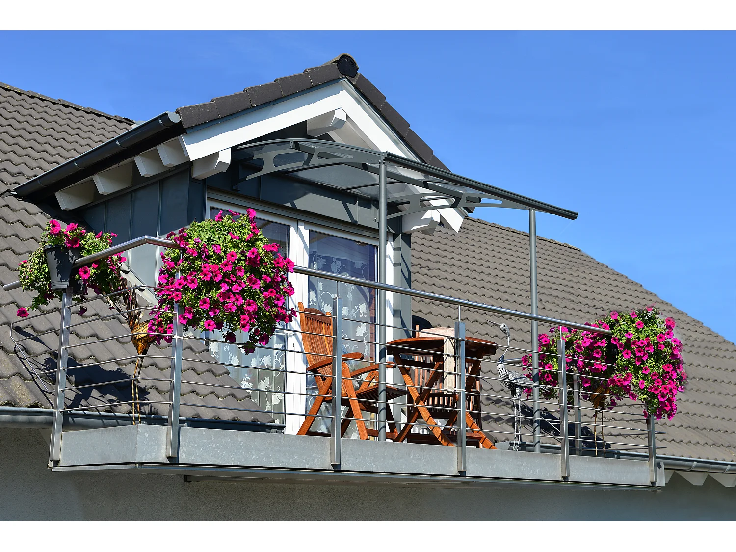 Canopia Vega Deur en Veranda Luifel 200X200X252 cm  Helder