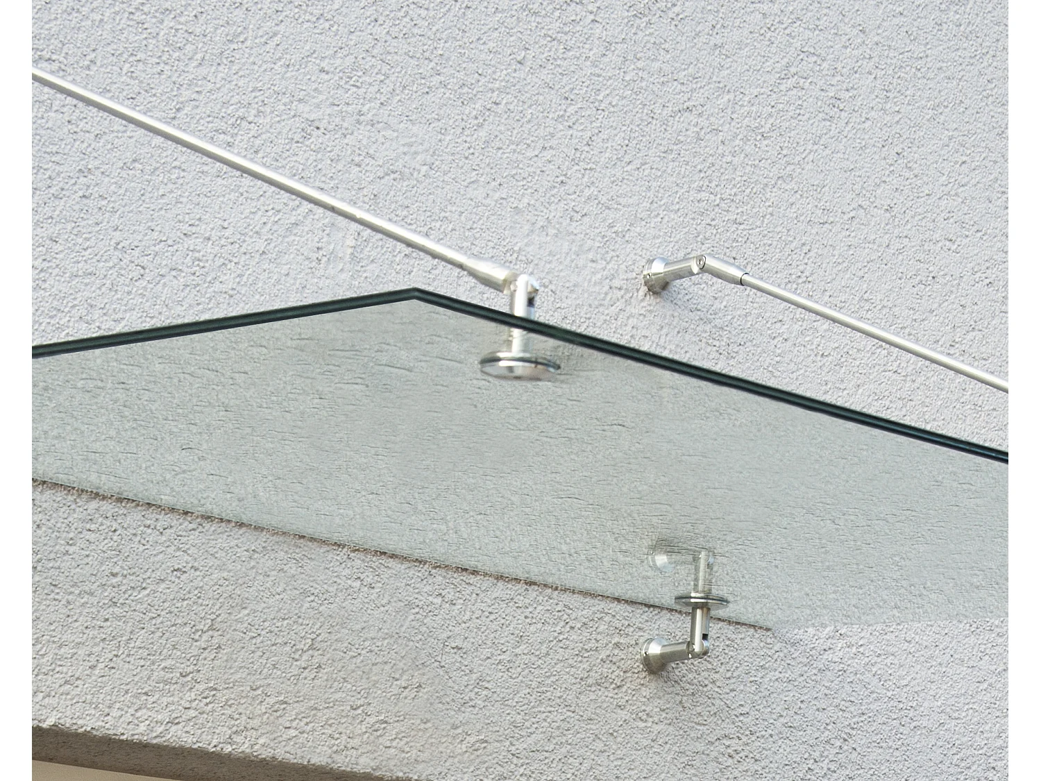 Canopia Marquise de porte Taurus 140 x 90 cm Argent