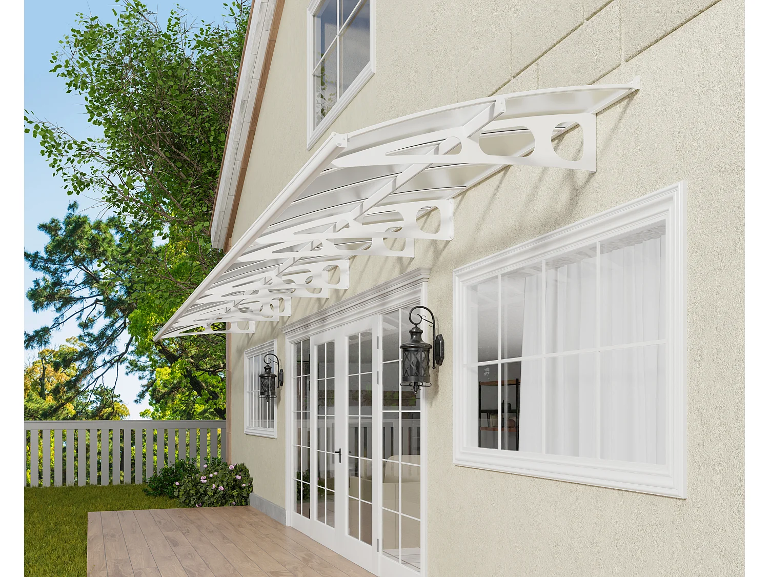 Canopia Bordeaux Marquise de porte
