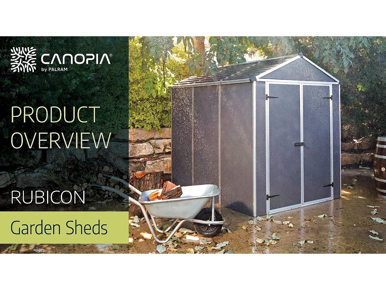Canopia Rubicon Abri de jardin