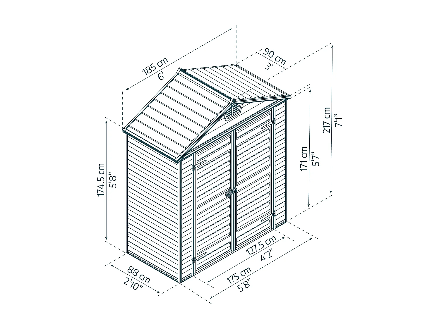 Canopia Skylight Abri de jardin