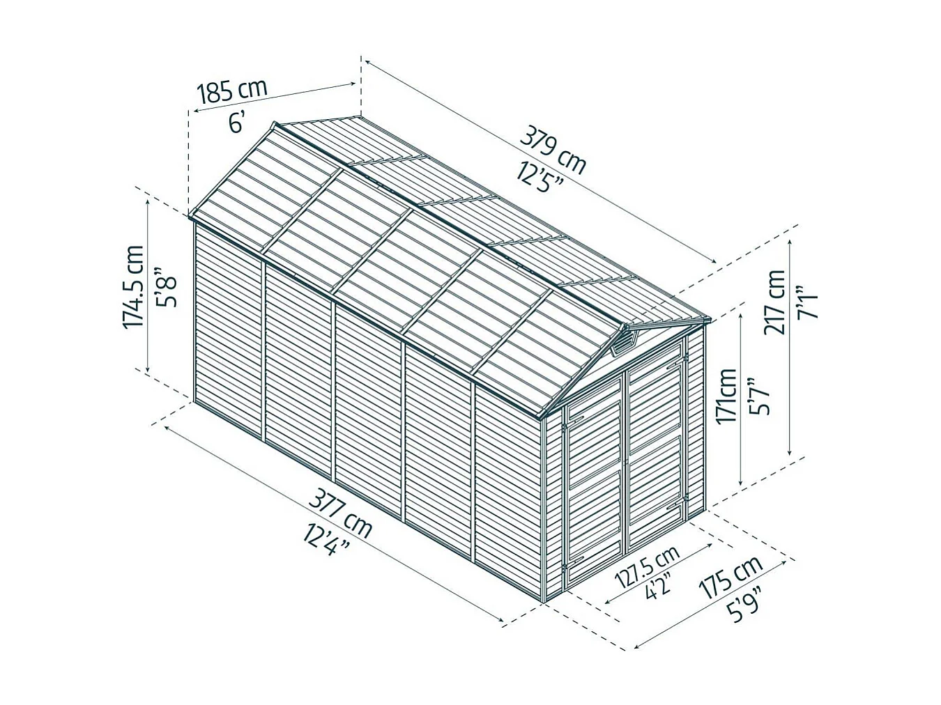 Canopia Skylight Abri de jardin