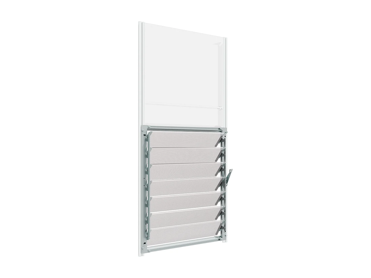 Canopia Lucarne latérale pour serre de jardin argent