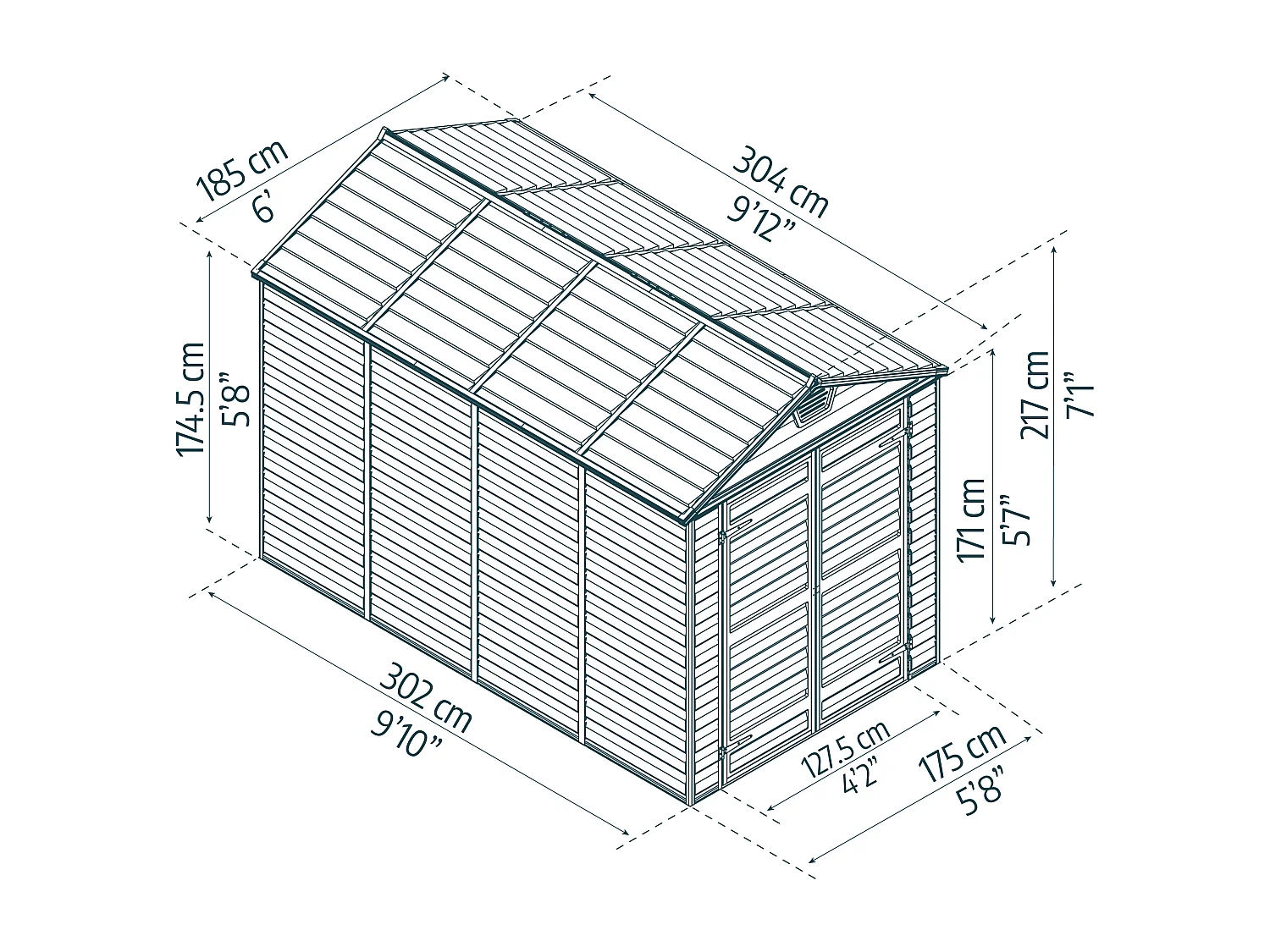Canopia Skylight Abri de jardin