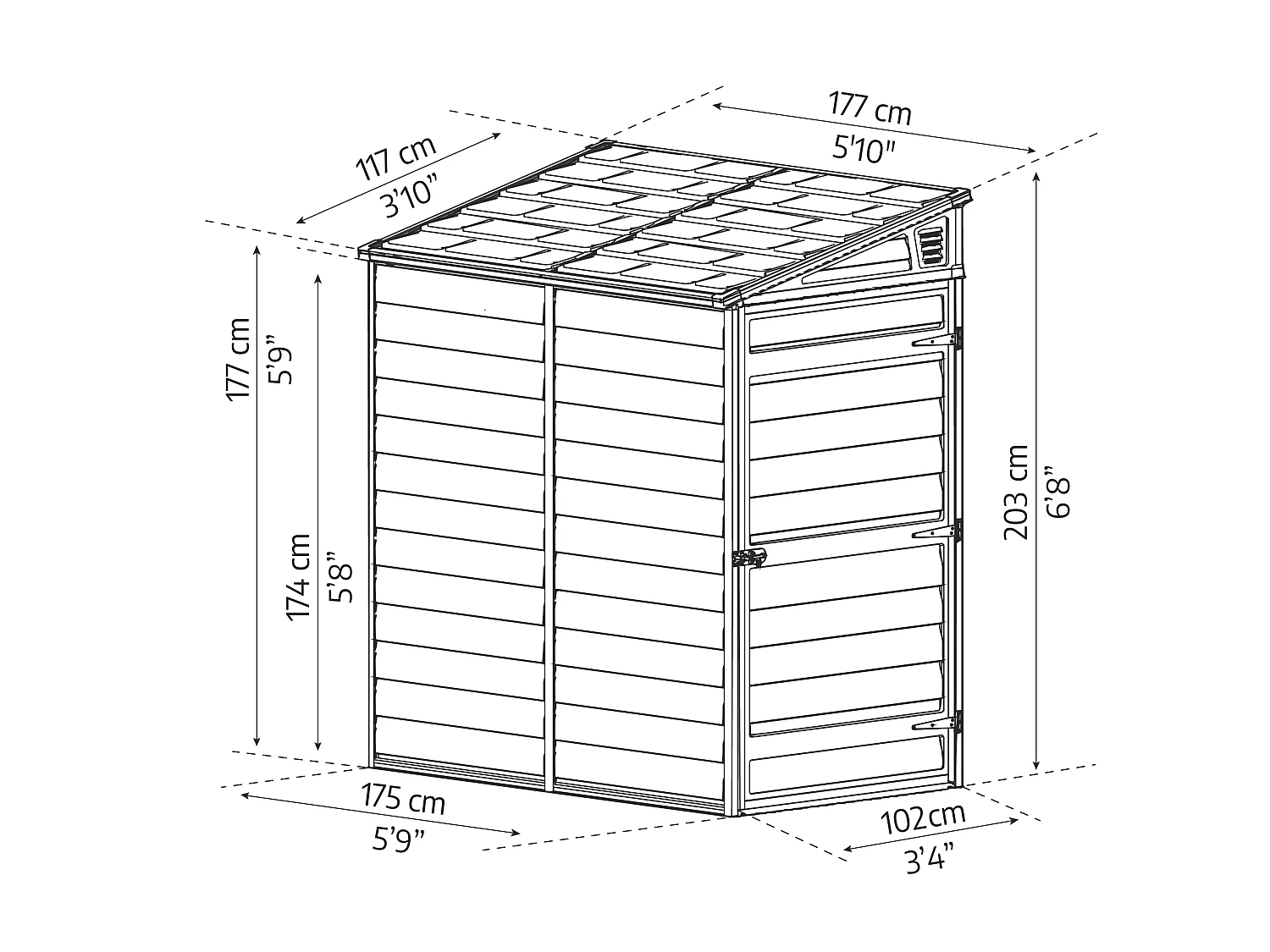 Canopia Skylight Abri de jardin